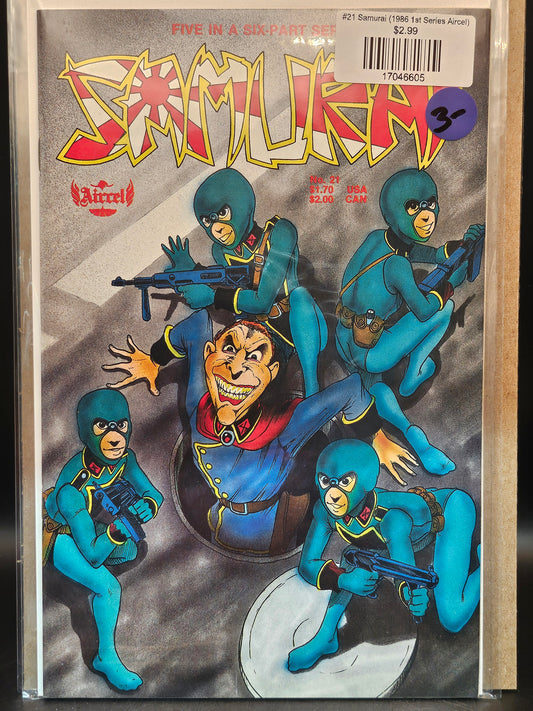 #21 Samurai (1986 1st Series Aircel)