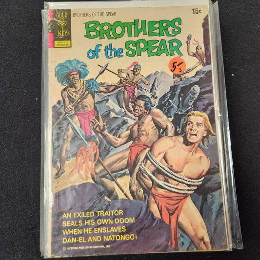 Brothers of the Spear – Gold Key – (1972–1976) – Volume 1 – Limited Series – #3 - No Mark Jewelers Advertisement