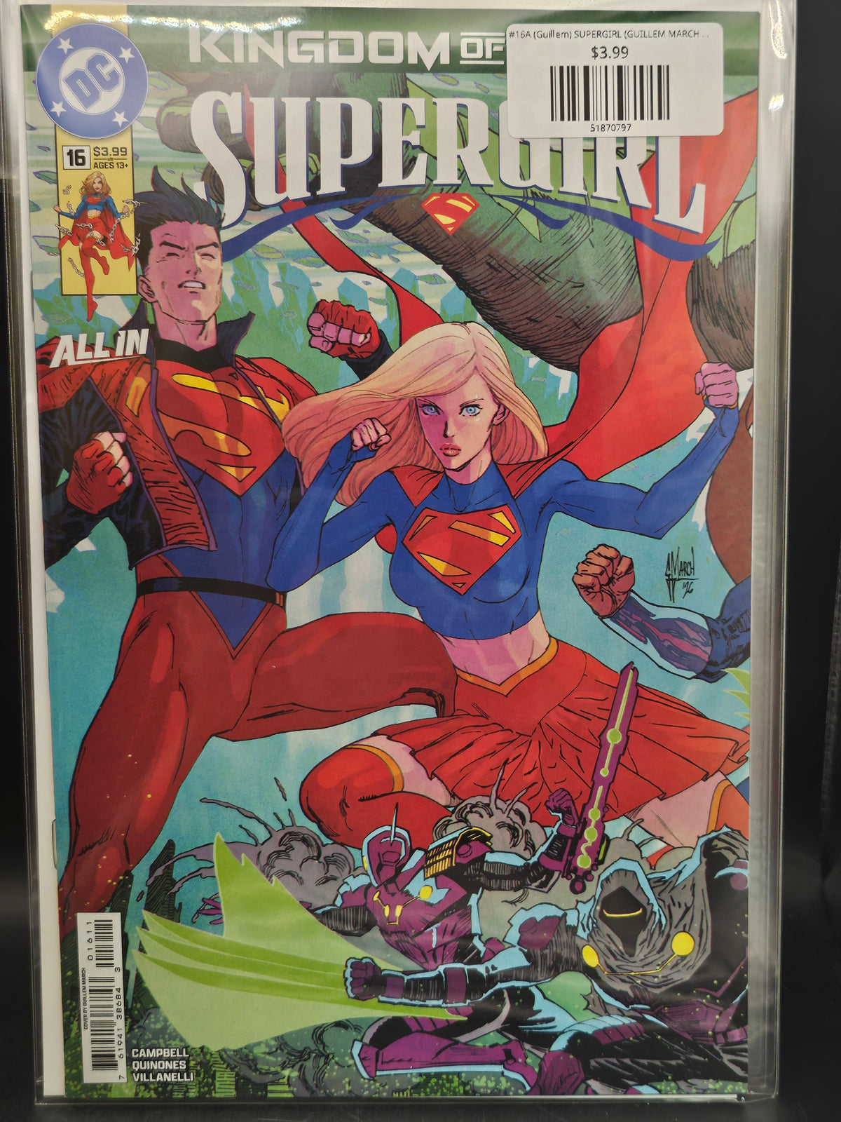 #16A (Guillem) SUPERGIRL (GUILLEM MARCH CONNECTING KINGDOM OF ZOD)