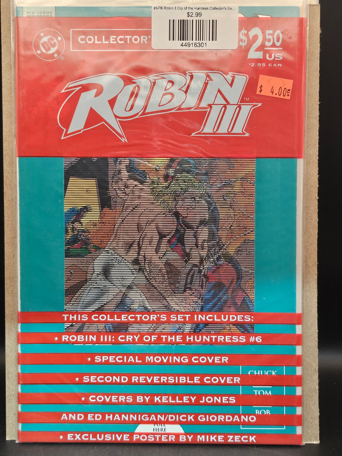 #6PB Robin 3 Cry of the Huntress Collector's Set (1992 DC) Robin III