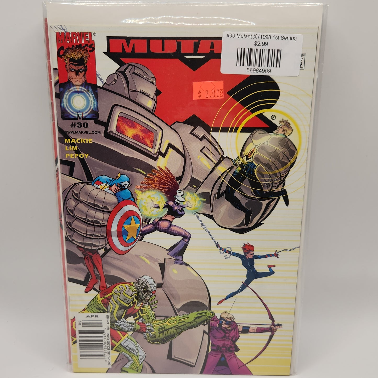 #30 Mutant X (1998 1st Series)