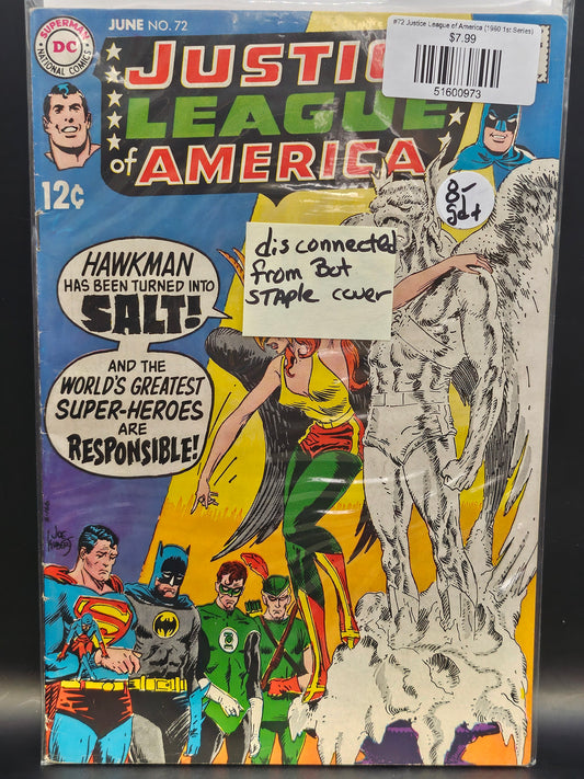 #72 Justice League of America (1960 1st Series)