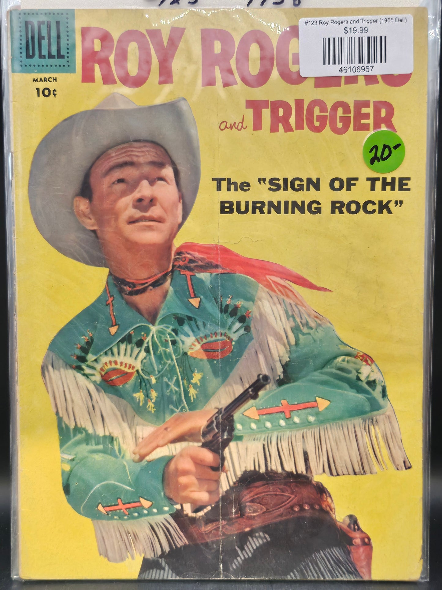 #123 Roy Rogers and Trigger (1955 Dell)