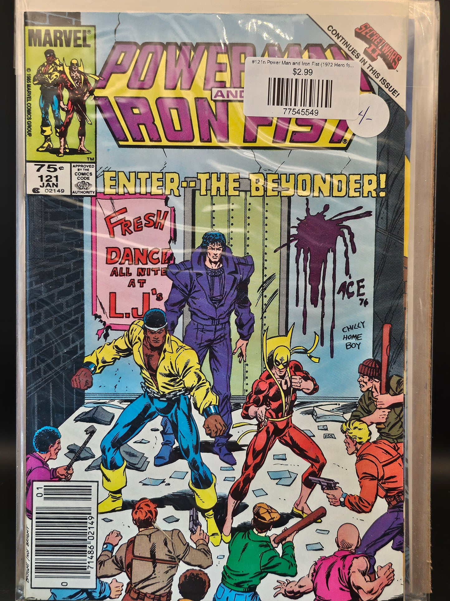 #121n Power Man and Iron Fist (1972 Hero for Hire)