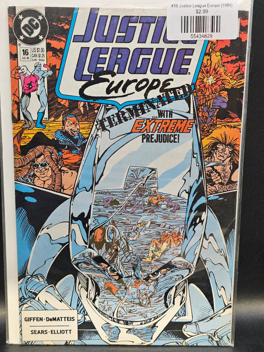 #16 Justice League Europe (1989)