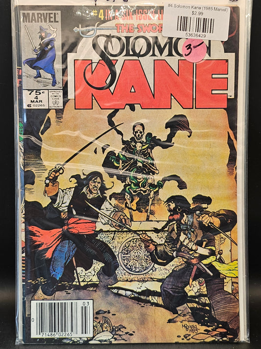 #4 Solomon Kane (1985 Marvel)