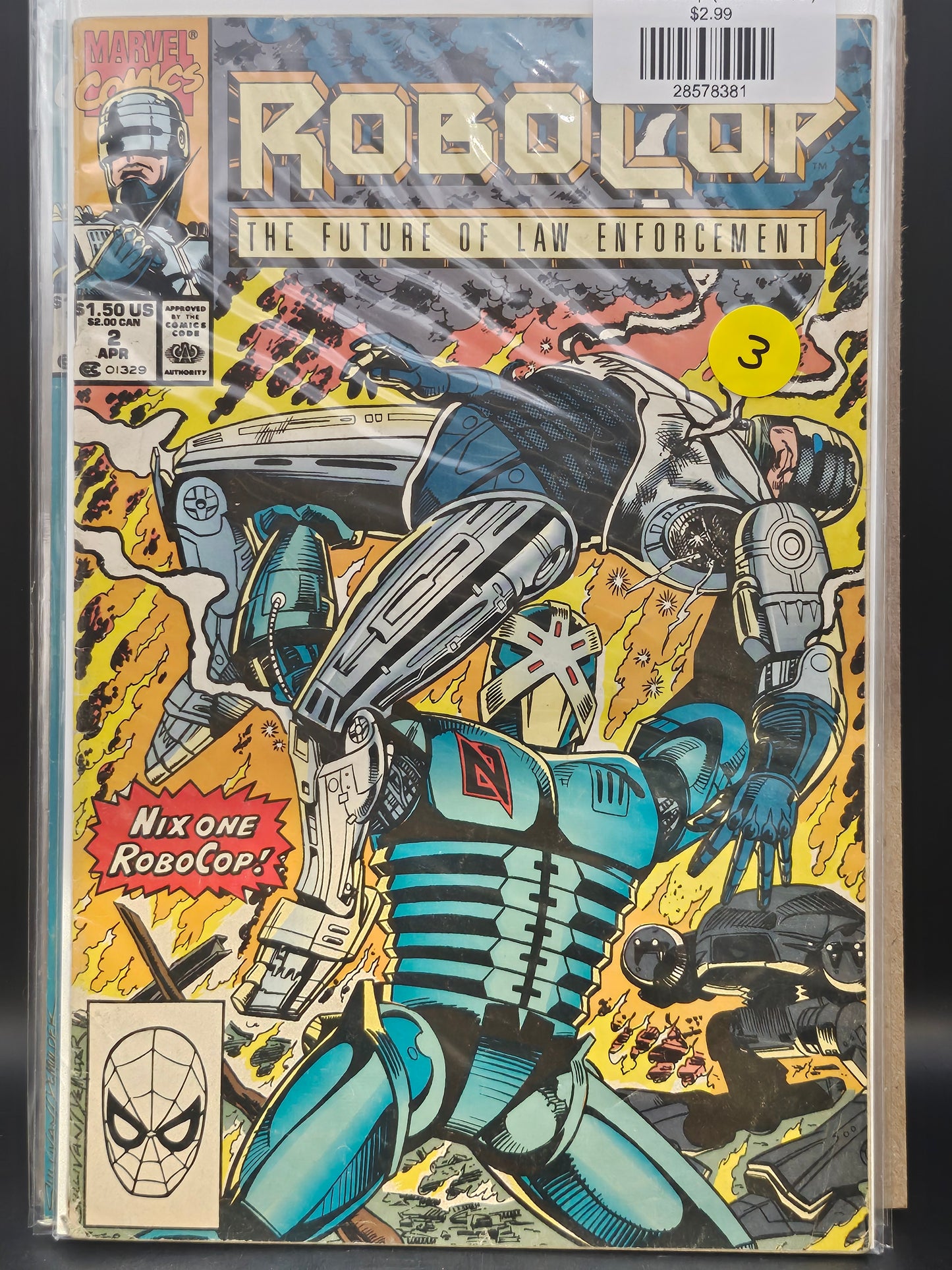 #2d Robocop (1990 Marvel)