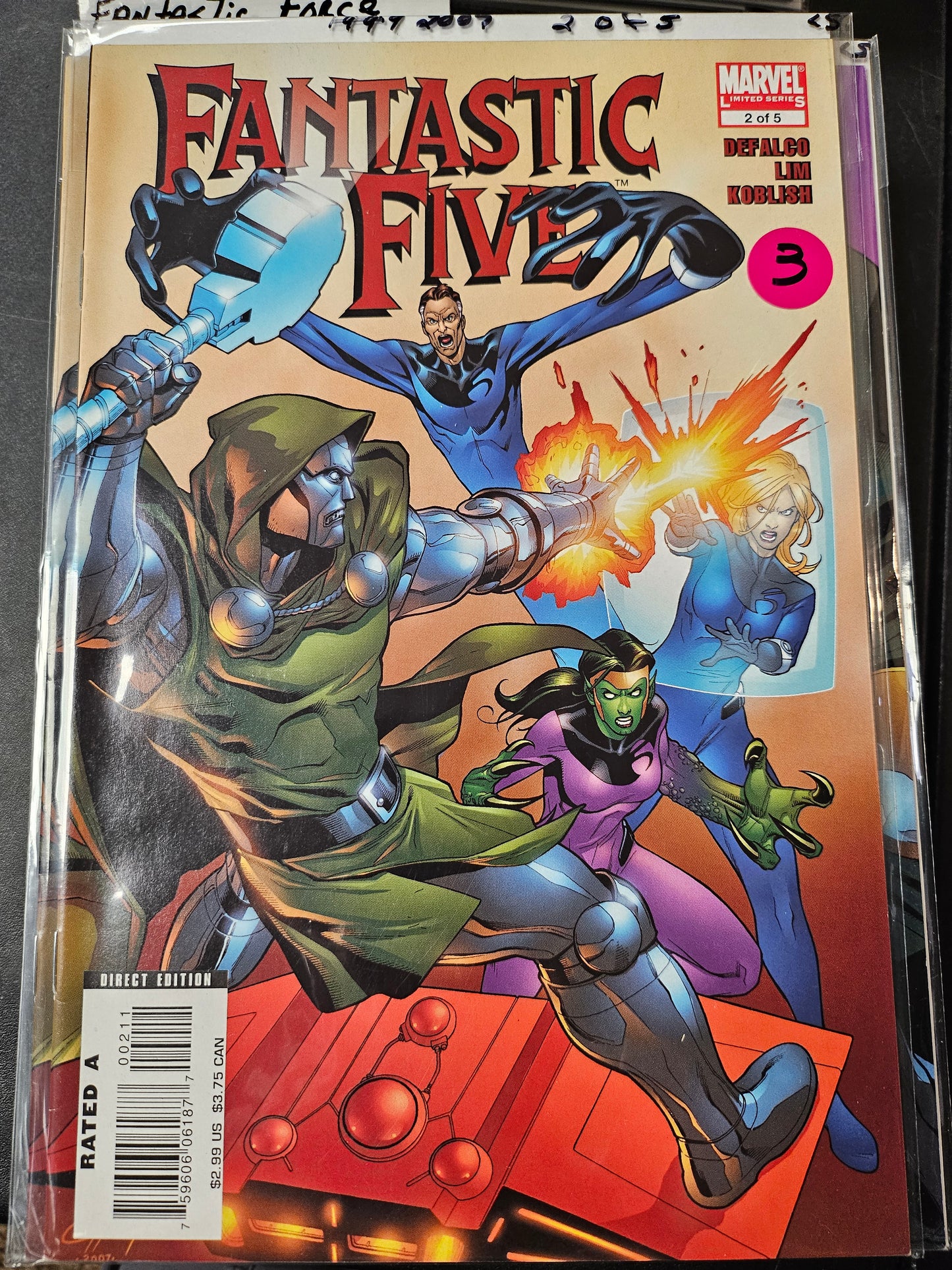 107.105 – #2 - Fantastic Five LS -1999