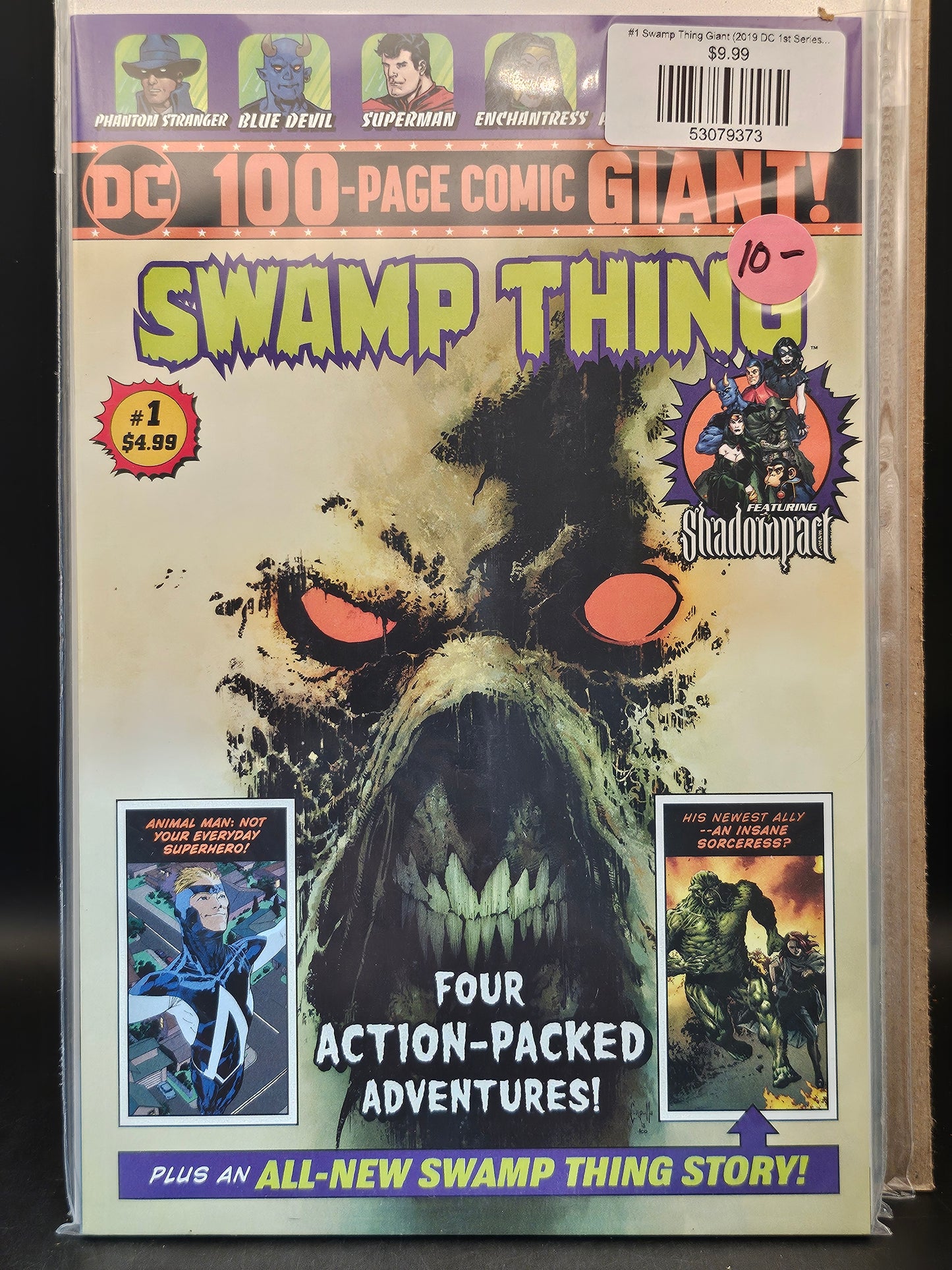#1 Swamp Thing Giant (2019 DC 1st Series) Walmart Exclusive