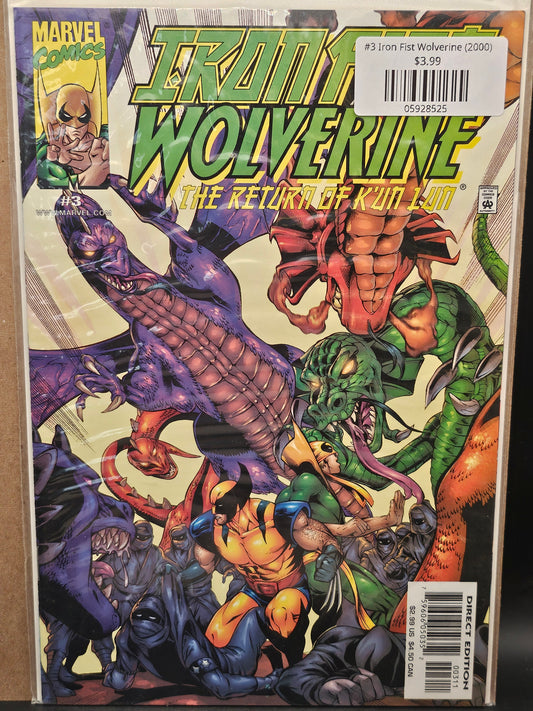 #3 Iron Fist Wolverine (2000)
