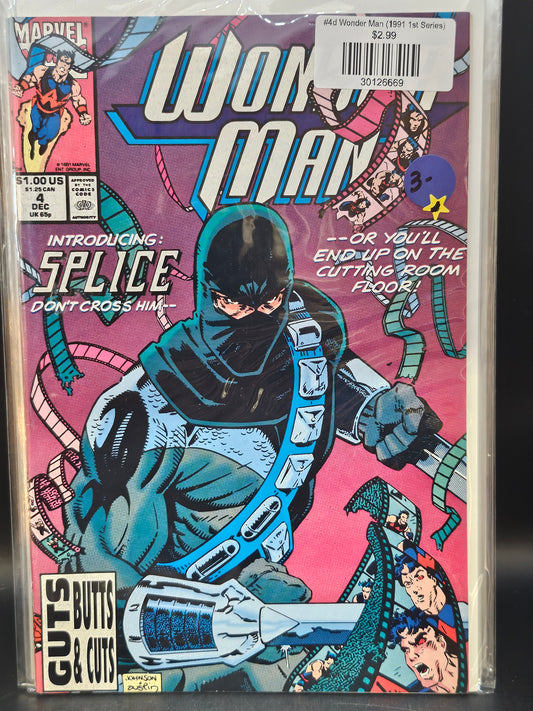 #4d Wonder Man (1991 1st Series)