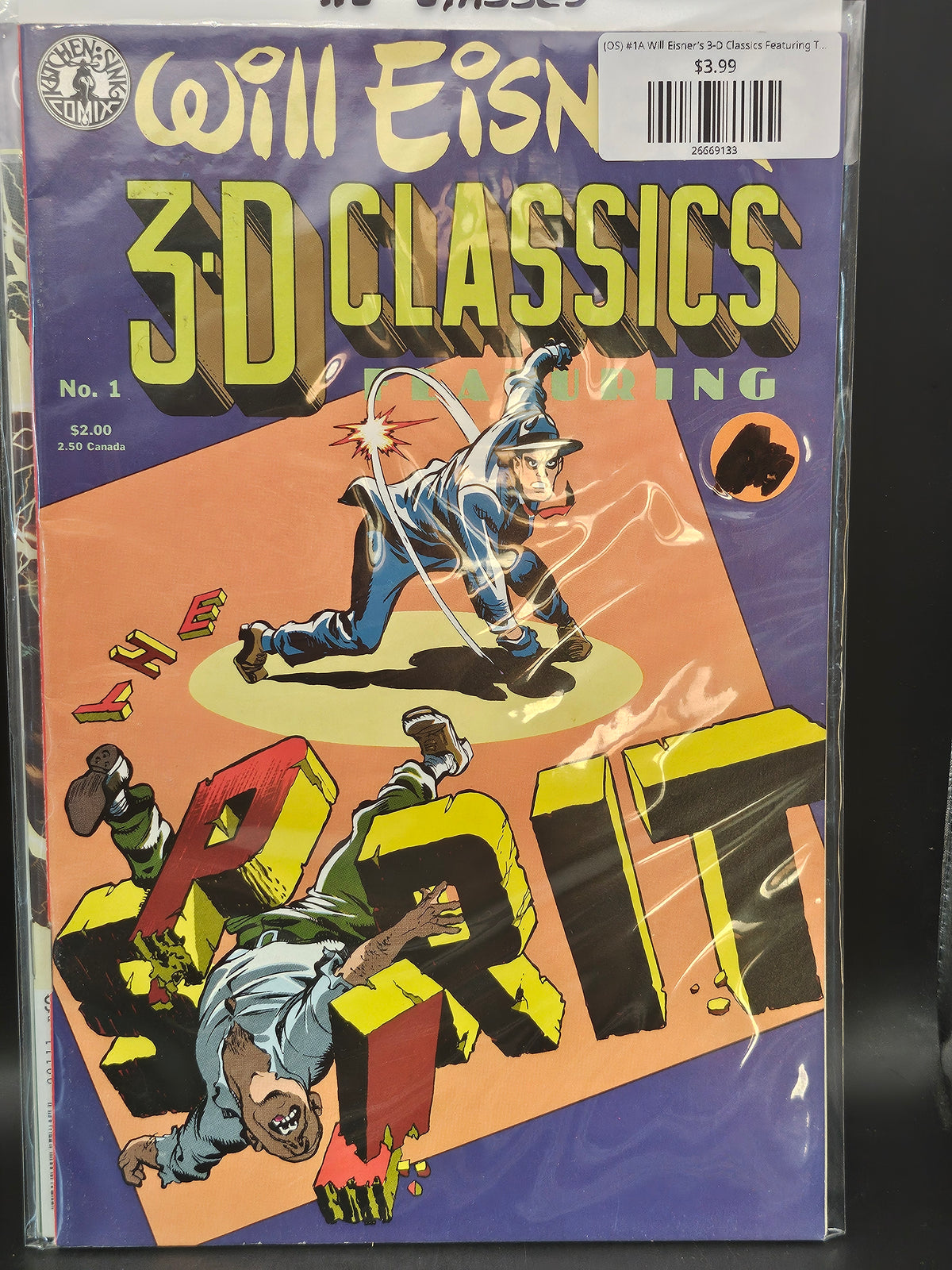 (OS) #1A Will Eisner's 3-D Classics Featuring The Spirit (1985)