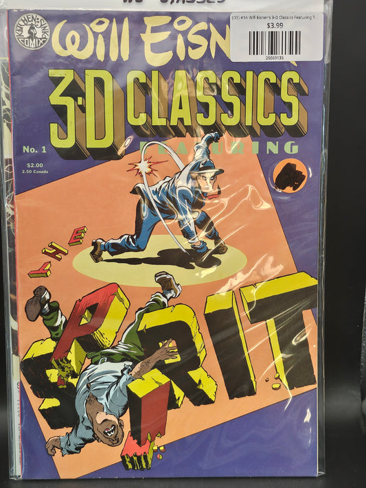 (OS) #1A Will Eisner's 3-D Classics Featuring The Spirit (1985)