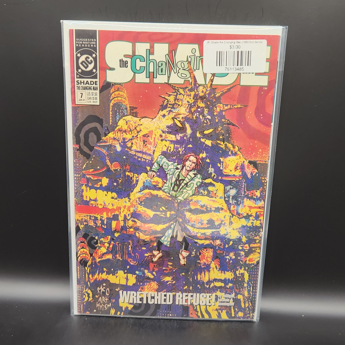 #7 Shade the Changing Man (1990 2nd Series)