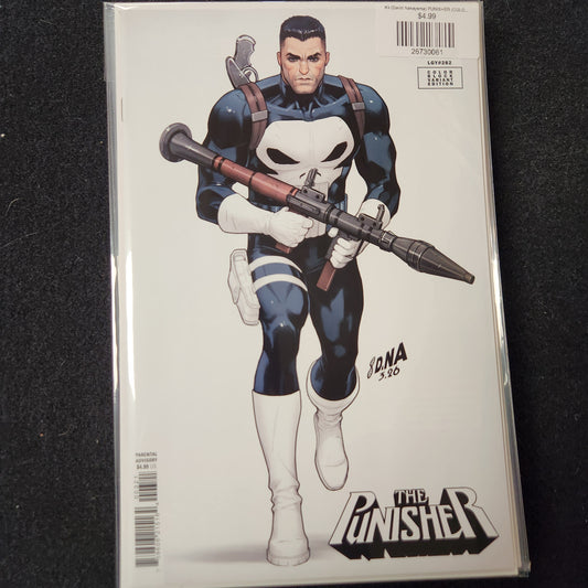 #3 (David Nakayama) PUNISHER (COLOR BLOCK WHITE Variant)