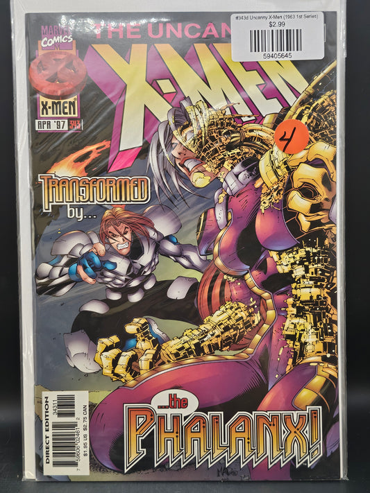 #343d Uncanny X-Men (1963 1st Series)