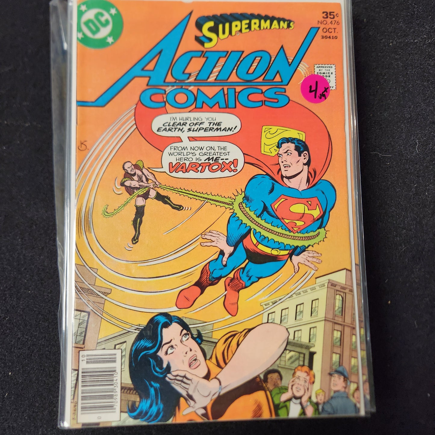 Action Comics #476 - Vartox (DC 1977)