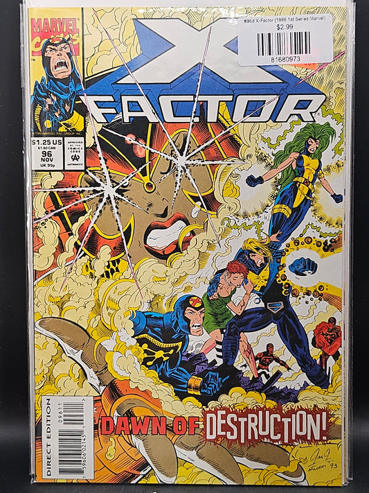 #96d X-Factor (1986 1st Series Marvel)