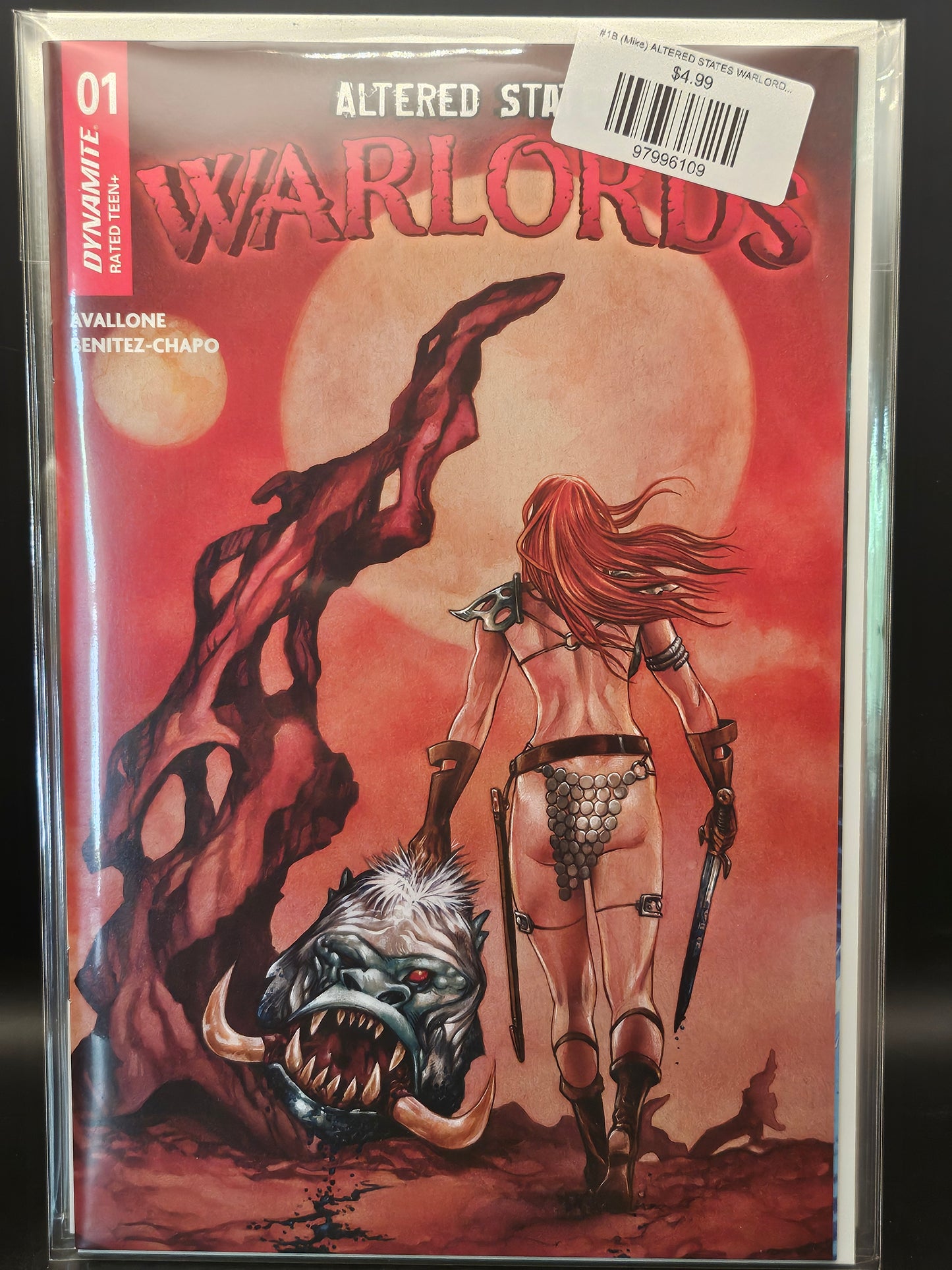 #1B (Mike) ALTERED STATES WARLORDS (MIKE ROOTH VAR)