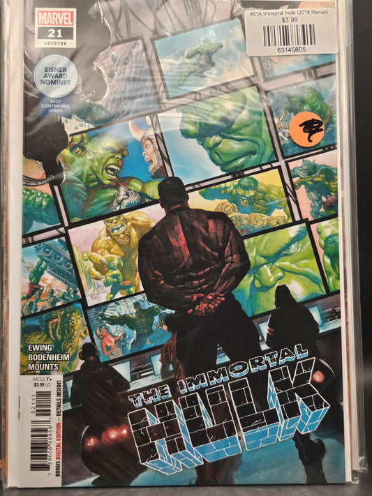 #21A Immortal Hulk (2018 Marvel)