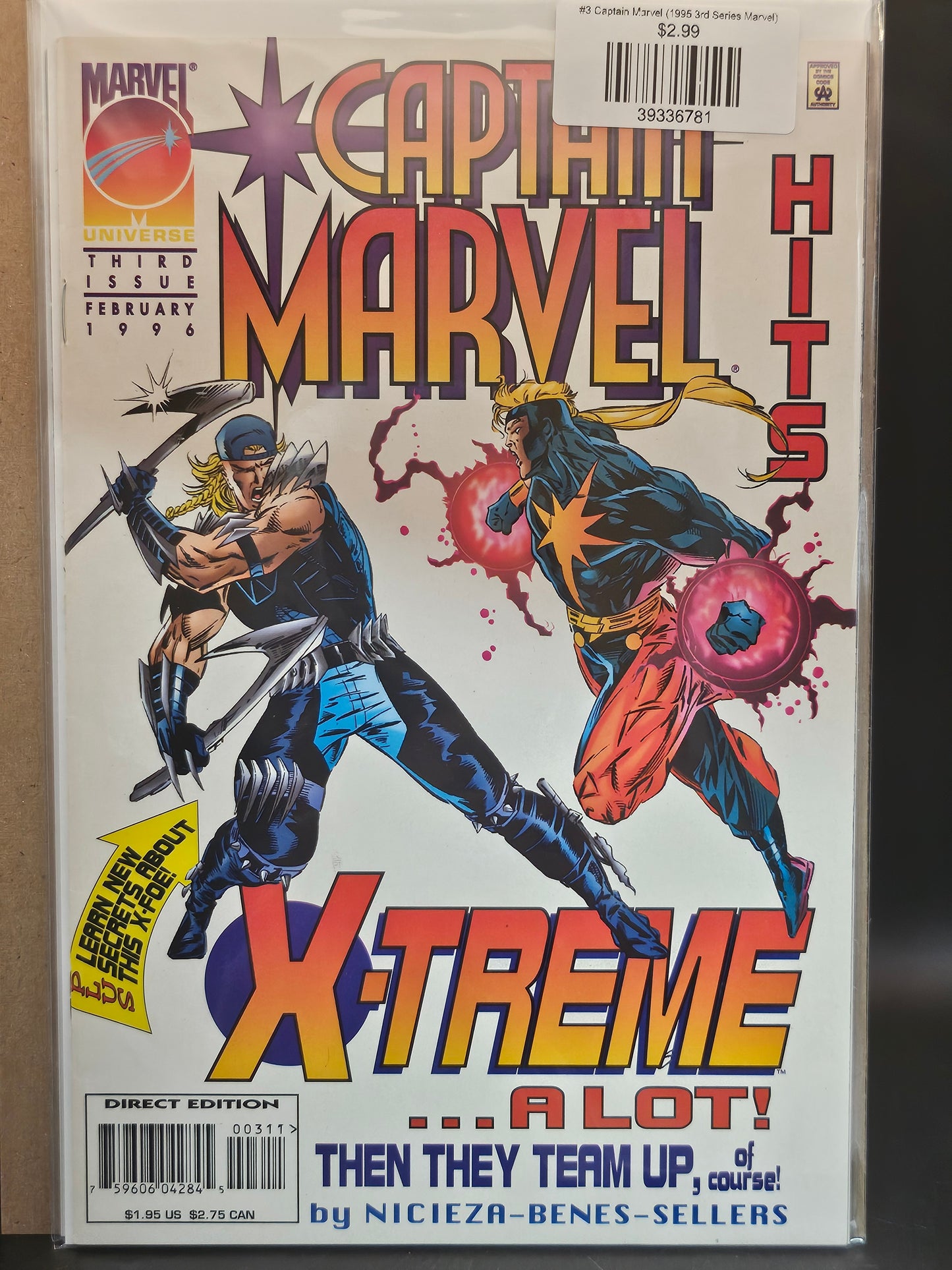 #3 Captain Marvel (1995 3rd Series Marvel)