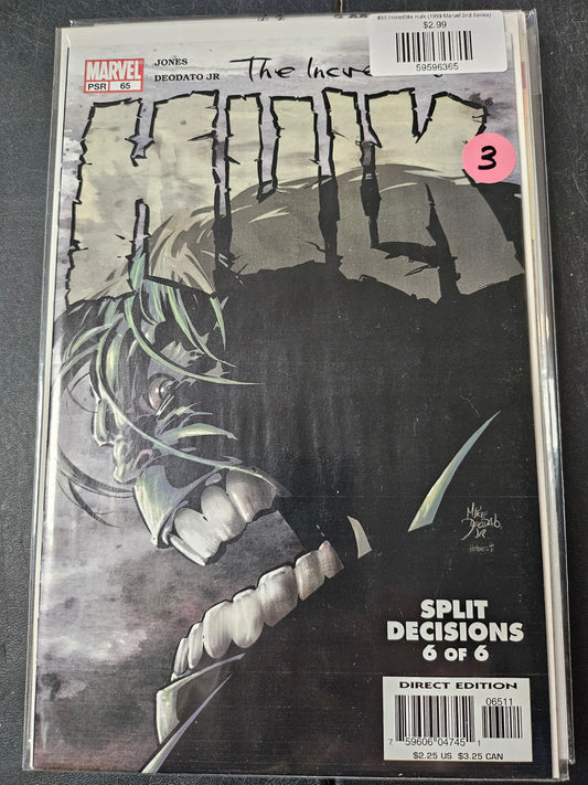 #65 Incredible Hulk (1999 Marvel 2nd Series)