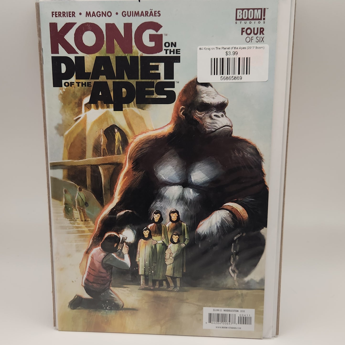 #4 Kong on The Planet of the Apes (2017 Boom)