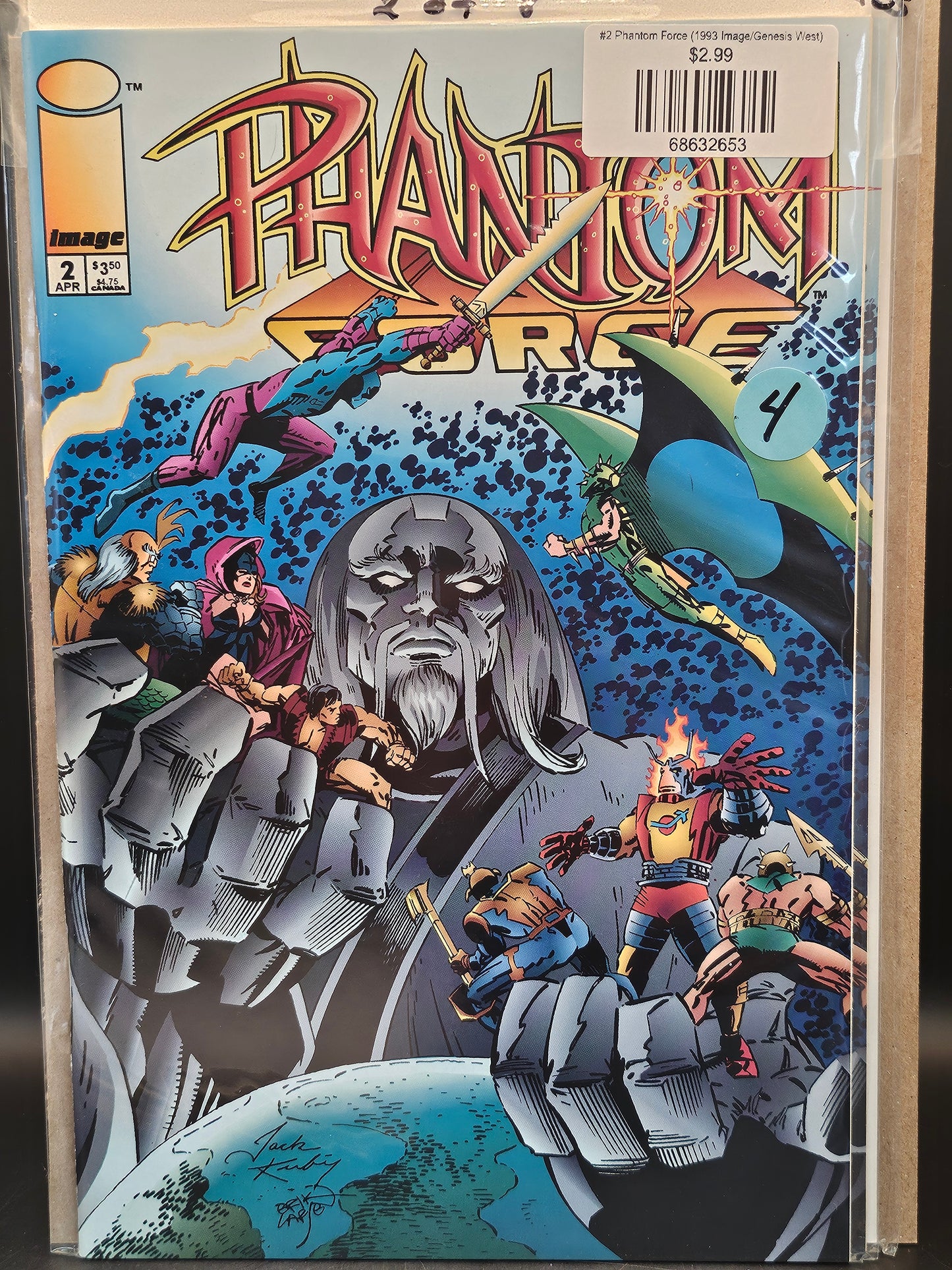 #2 Phantom Force (1993 Image/Genesis West)