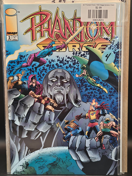 #2 Phantom Force (1993 Image/Genesis West)