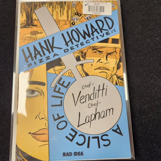 #1A HANK HOWARD PIZZA DETECTIVE A SLICE OF LIFE (OF 2) DAVID LAPHAM (OF 2)
