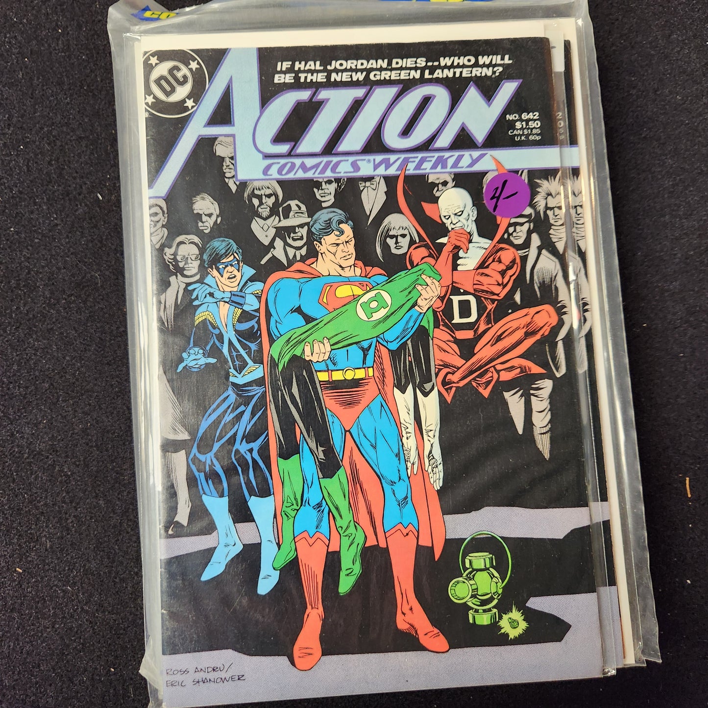 Action Comics #642 - If Hal Jordan Dies (DC 1989)