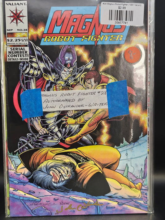 #28 Magnus Robot Fighter (1991 Valiant)