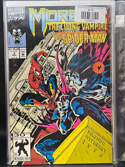 #3 Morbius the Living Vampire (1992 Marvel)