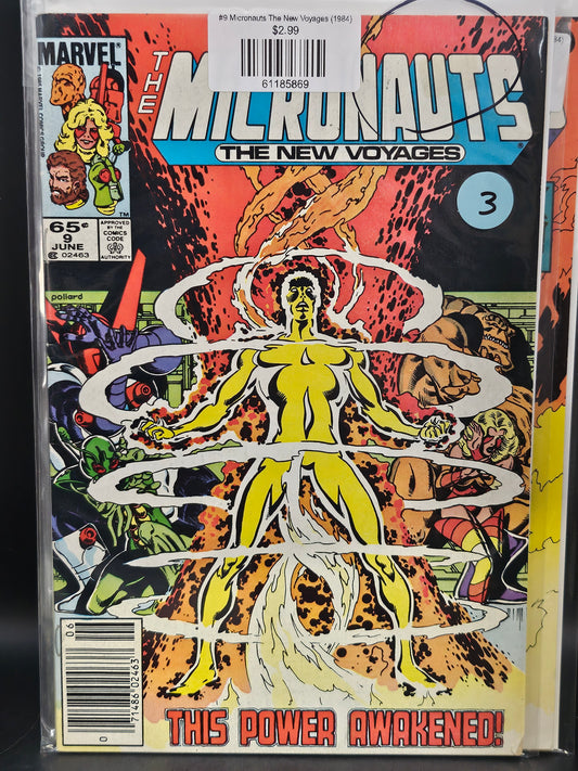#9 Micronauts The New Voyages (1984)