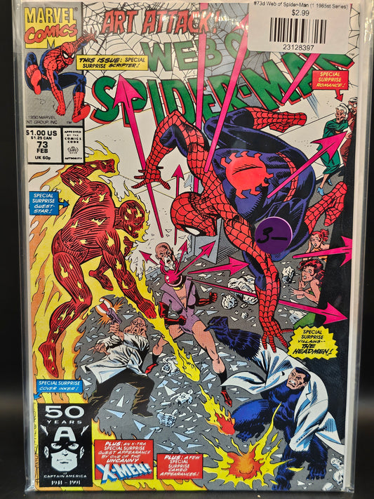 #73d Web of Spider-Man (1985 1st Series)