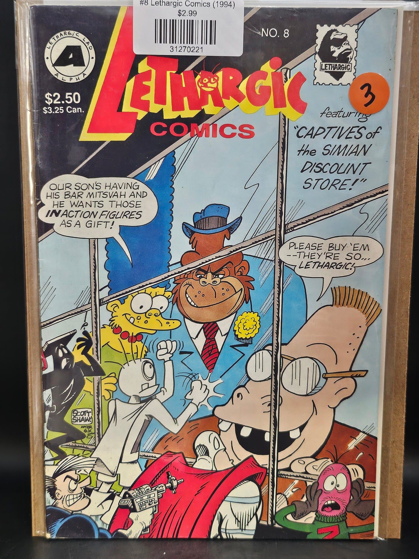 #8 Lethargic Comics (1994)