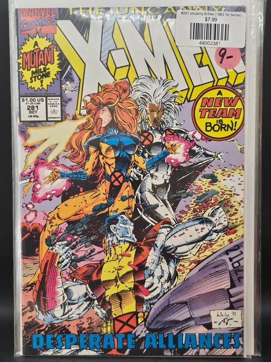 #281 Uncanny X-Men (1963 1st Series)