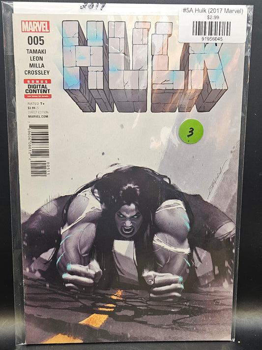 #5A Hulk (2017 Marvel)