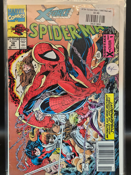 #16n Spider-Man (1990 Marvel)