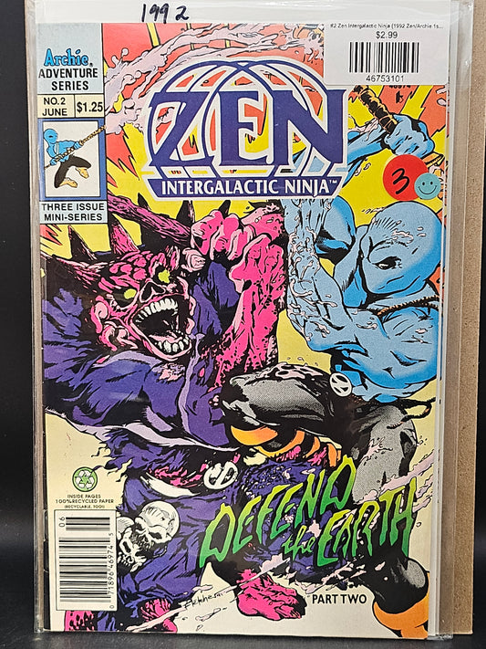 #2 Zen Intergalactic Ninja (1992 Zen/Archie 1st Series)