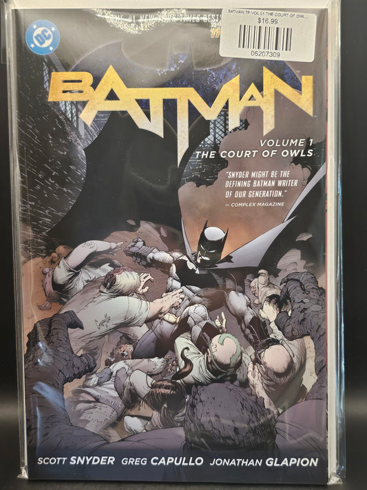 BATMAN TP VOL 01 THE COURT OF OWLS (N52)