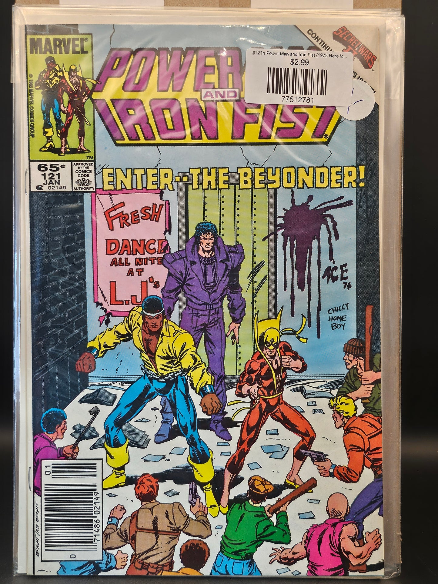#121n Power Man and Iron Fist (1972 Hero for Hire)