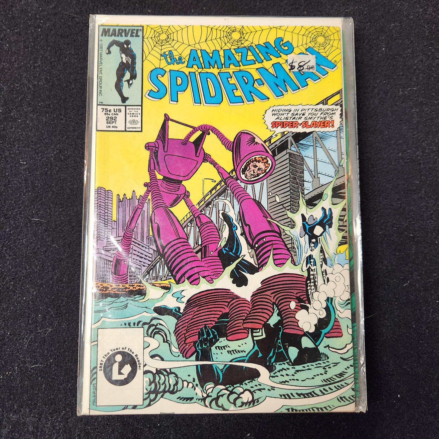 Amazing Spiderman V1 1963–1998 #292 (1987) — Alistair Smythe’s