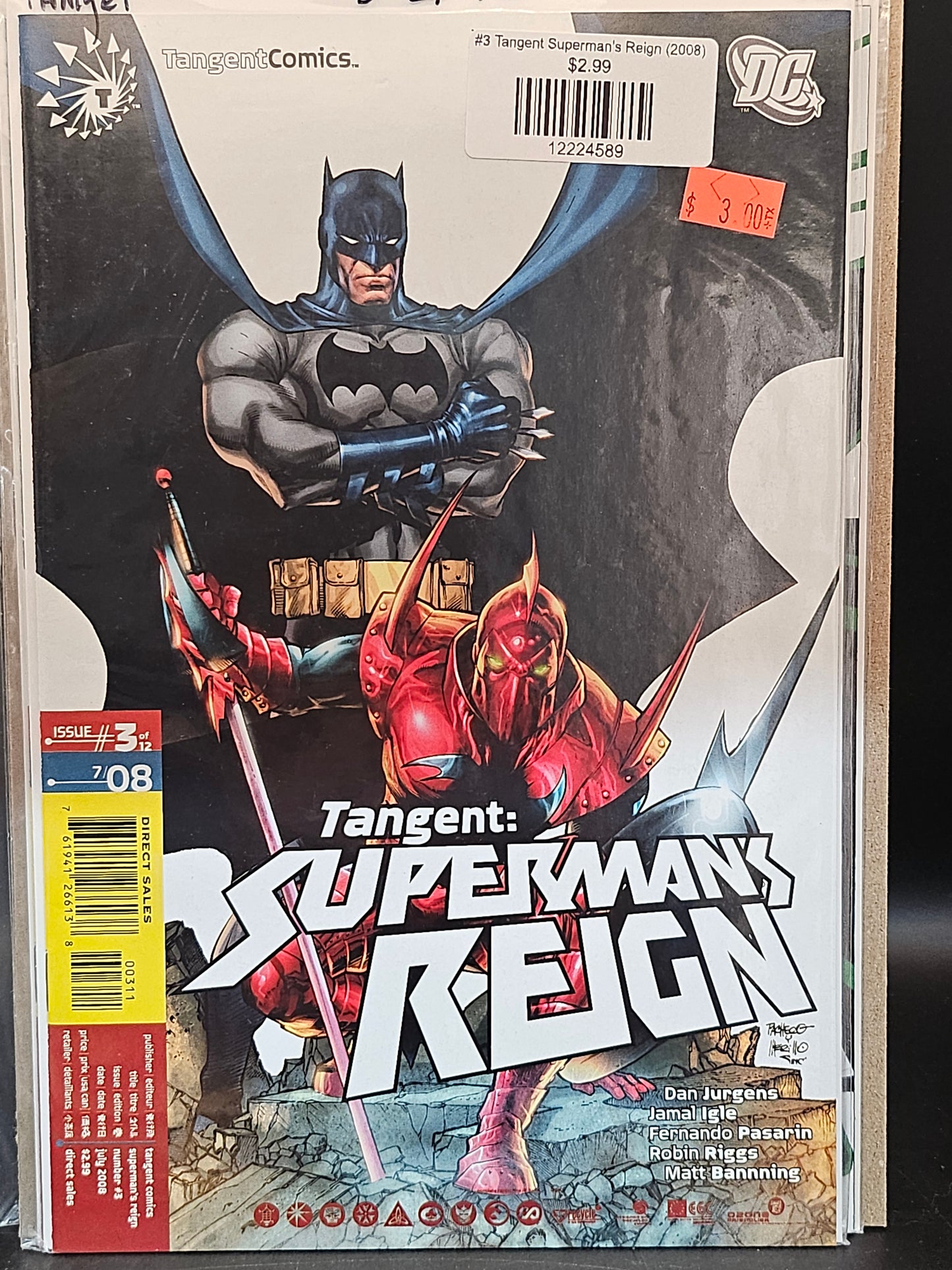 #3 Tangent Superman's Reign (2008)