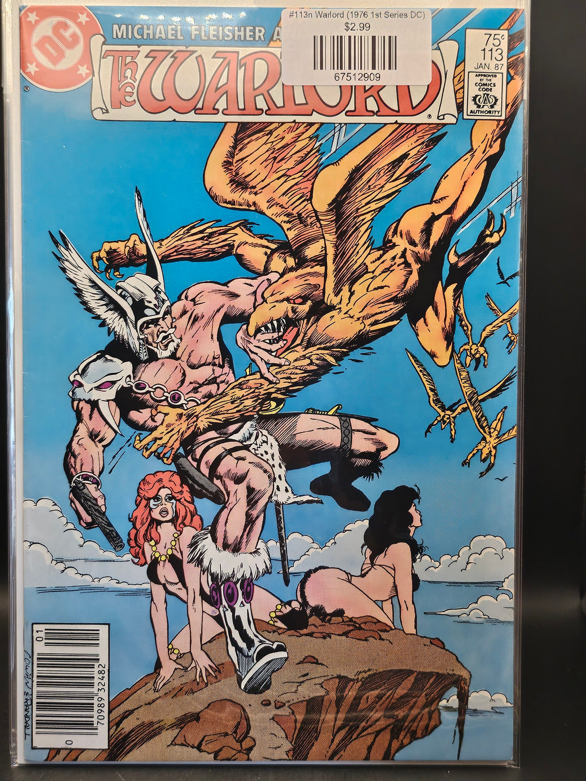 #113n Warlord (1976 1st Series DC)