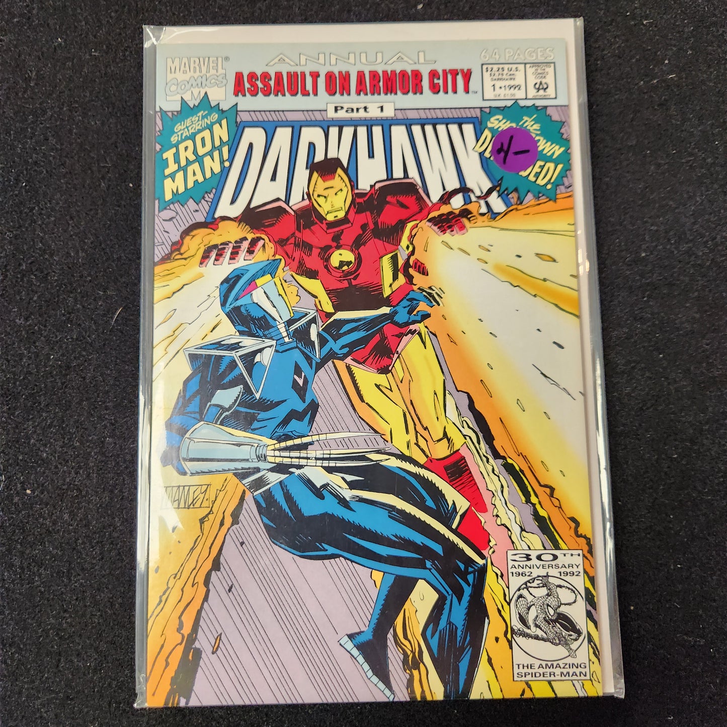 109.133 – Dark Hawk Annual - #1 -1992