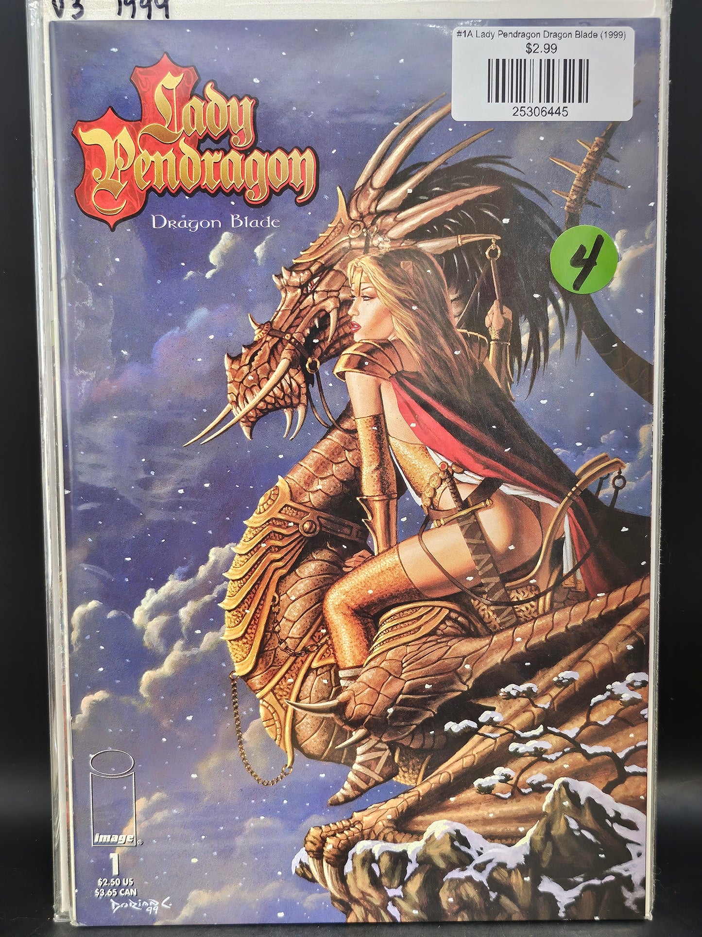 #1A Lady Pendragon Dragon Blade (1999)