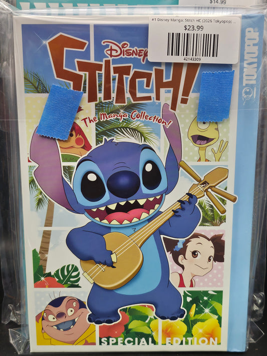 #1 Disney Manga: Stitch HC (2026 Tokyopop) The Manga Collection Special Edition
