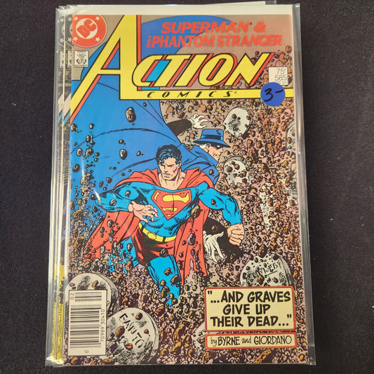 Action Comics #585 - And the Graves Give Up Their Dead (DC 1987)