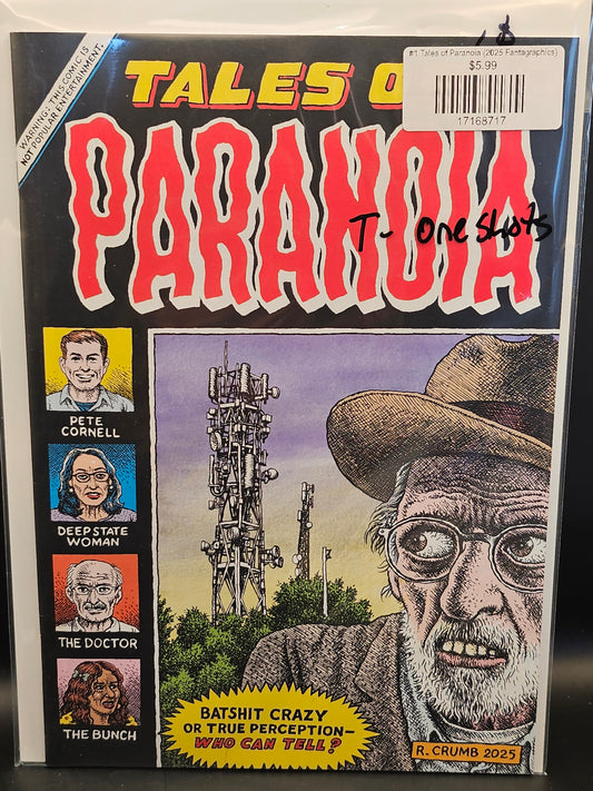 #1 Tales of Paranoia (2025 Fantagraphics)